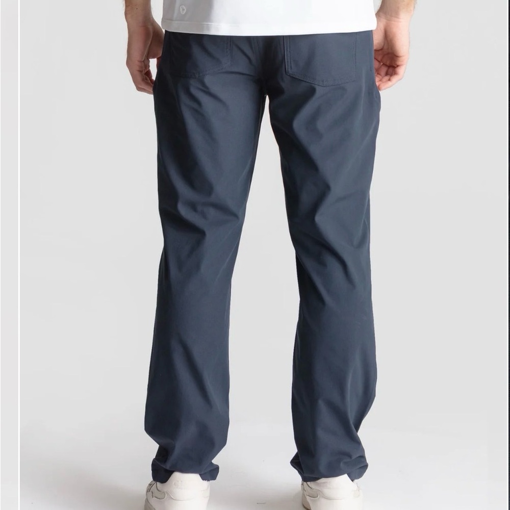 Birddogs Men's Navy Relaxed Fit Five-Pocket